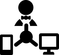 Cloud Computer Connections Editable Svg Line Art, Free Vectors File